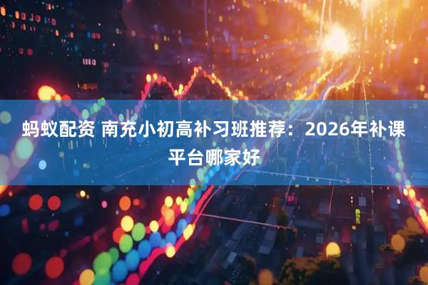 蚂蚁配资 南充小初高补习班推荐：2026年补课平台哪家好